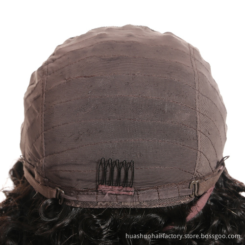 210% Density 4*4   Natural Wave Lace Wigs Human Hair Virgin Wigs  ,100%Cuticle Aligned Unprocessed  9a Natural virgin hair wigs,